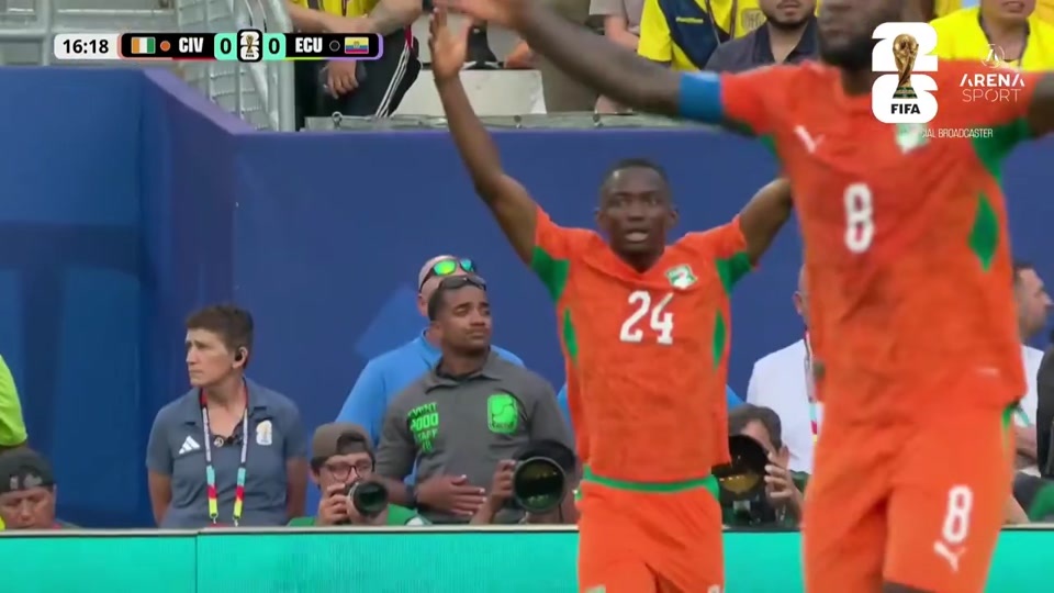 Highlight Cote d'Ivoire vs Ecuador