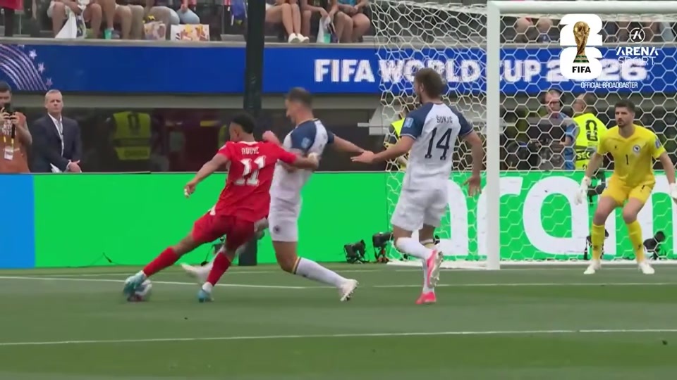 Highlight Switzerland vs Bosnia and Herzegovina